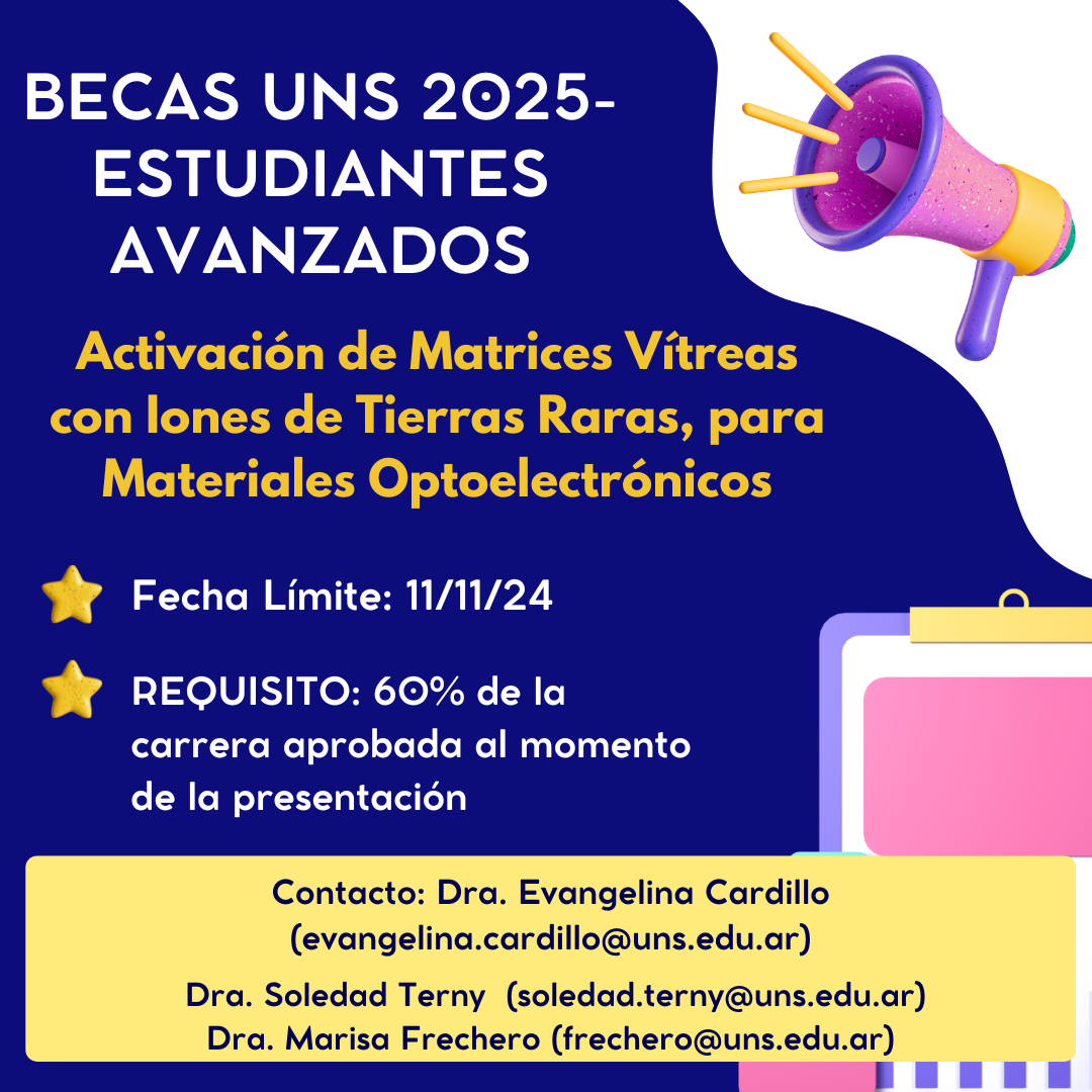 Becas UNS 2025