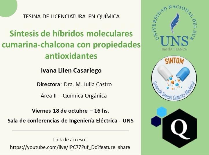 TESINA DE LICENCIATURA EN QUÍMICA - Ivana Lilen Casariego